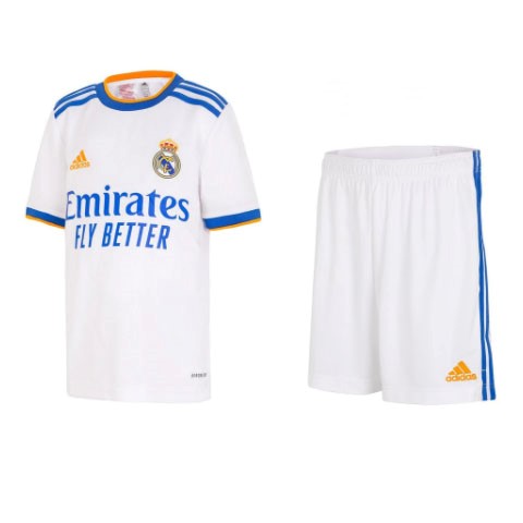 Camiseta Real Madrid 1ª Niño 2021-2022 Blanco